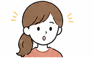 mamaのsurprisedの表情