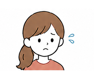 mamaのworriedの表情
