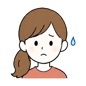 mamaのworriedの表情